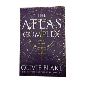 The Atlas Complex by Olivie‎ Blake Exclusive Edition Signed Book NEW